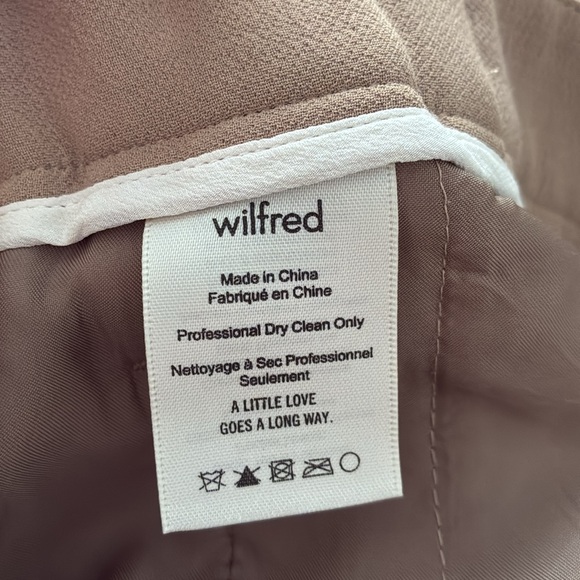 Wilfred Size 8 Darontal Pull-On Crepe Dress Pants - Picture 3 of 7